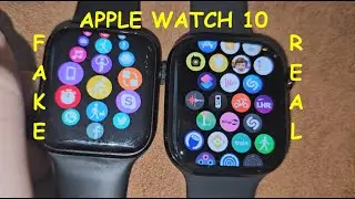 Apple watch series 10 real vs fake review. How to spot original Apple Watch 10 smartwatch