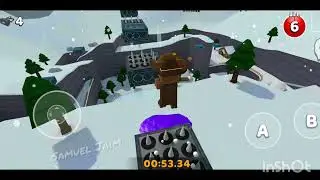 Mission Tristopio Parkour in the Snow Valley||Full video|| Super Bear Adventure 