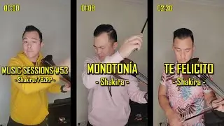 MIX 3 SHAKIRA - Sessions#53 & Monotonía & Te Felicito (by JaviLin)