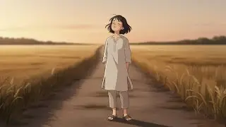 Peaceful Evening Routine Of Countryside Village Family | Ghibli Style  | ASMR | Ghibli Life