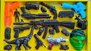 Weapon box full of Airsoft GUN,Bead Launching Rifles,Gun Ammunitions, BB Gun,Rifle,Ak 47,Combat Gun