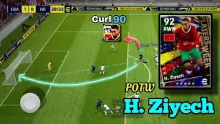 PLAY MAKER WITH GREAT LEFT FOOT  || H. Ziyech review || Efootball 2023 🥰