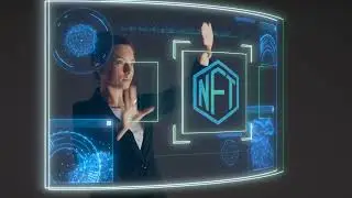 No Copyright Futuristic Hologram Screen   NFT   Royalty Free   Stock Footage