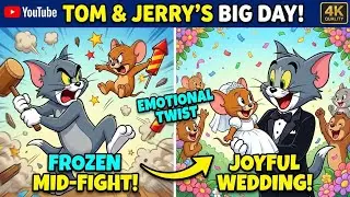 From Furious Fight to Funny Wedding: Tom & Jerry | Funny Emotional Cartoon Story