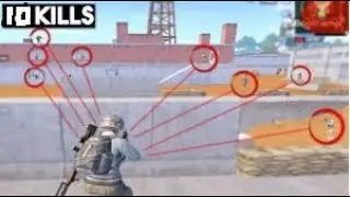 ACE level gameplay || 10 kills in 3 mins(Bootcamp)||Rush gameplay