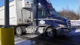 ONE Shot Backup(Several Tries)/  Loading Dock/ Bonus Penske International Departing