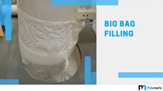 Big bag filling - Inflatable seal on big bag charger | Palamatic Process Inc.
