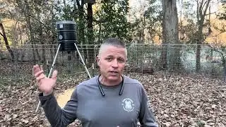 Hunting deer over a Jager Pro trap