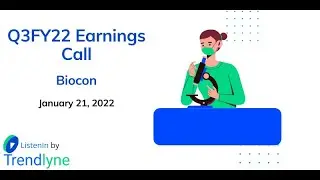 Biocon Earnings Call for Q3FY22