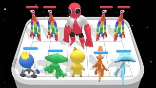 MERGE MONSTER RAINBOW FRIENDS - Merge Master Blue Monster, Merge Battles 3D