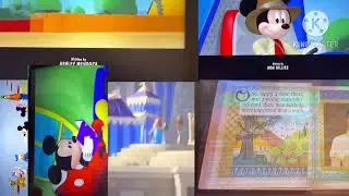 MMCH MMCH MMCH MMCH Dream along with mickey wish Disney Coloring World Credits 