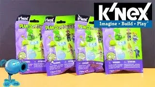 K'Nex Plants Vs. Zombies Series 2 Unboxing [Blind Bags]