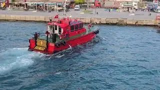 GELİBOLU DA VAPURDAN.MANZARALAR.