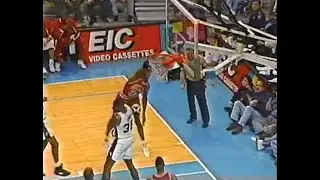 Scottie Pippen Soars Over Antoine Carr for the Dunk (1992)