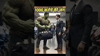 Garib hulk banaa Ferrari bike showroom ka Malik #hulk #ai #viral #hulkvideos