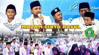 MALAM CINTA ROSUL | PP. MAMBA'UL HIKAM BERSHOLAWAT | BERSAMA | JAM'IYAH SHOLLU COMMUNITY BANGKALAN