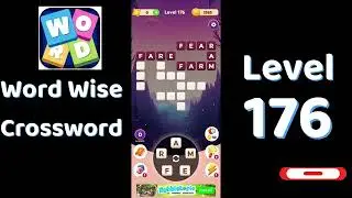 Word Wise Crossword Level 176 Answers 🧠🧩 | Relaxing Crossword Puzzle | SolutionGuruji