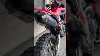 2021 crf300l motox full titanium exhaust