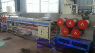 PET Broom and brush filament making machine using 100% recycled bottle