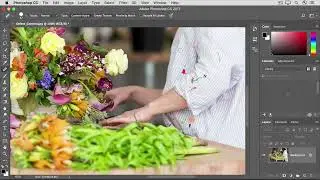 How to use the Spot Healing Brush tool to remove objects in photoshop 2022