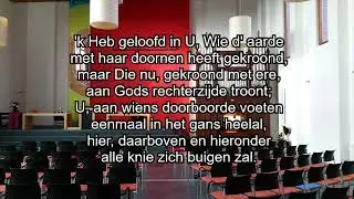 'k Heb geloofd en daarom zing ik (Opwekking 311/Gezang 162 Ger. Kerkboek)