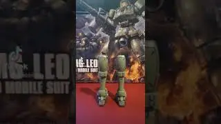 HG 1/144 Leo Assembly, Poses and Comparison!!