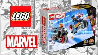 LEGO MARVEL 76260 BLACK WIDOW & CAPTAIN AMERICA MOTORCYCLES