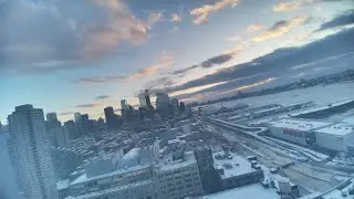 NYC Manhattan Hudson River Time lapse Monday, January 26, 2026