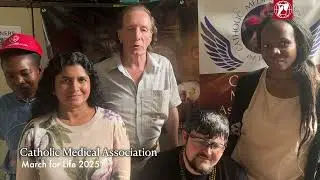 Catholic Medical Association at March for Life in London, 2025