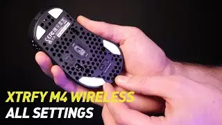 Guide to Xtrfy M4 Wireless &ndash; All settings | Video manual