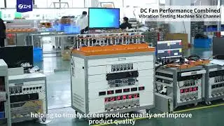 DC Fan Performance Combined Vibration Testing Machine Six Channel#machine #performance