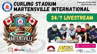 24/7 Curling Live: 2026 Curling Stadium Martensville International - Game Replays