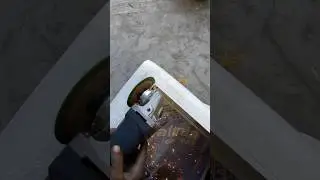 Metal sheet cutting #shorts #youtubeshorts #tech #tricks #banarsi vloger dk #slowedandreverb