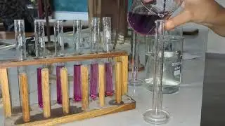 Experiment to verify beer lambert law using KMnO4 solution
