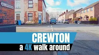 Crewton, Alvaston, Derby Street Walk | Urban City Walks | 4K