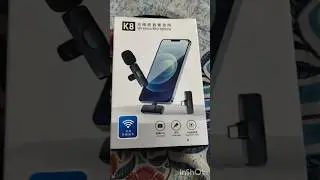 Wireless Mic unboxing 🎤 #shorts