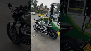Chrome edition Triumph Rocket 3R