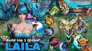 BEST LAYLA BUILD | #mlbb #laylagod #mlbbcreatorcamp