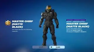Como CONSEGUIR GRATIS el ESTILO *NEGRO MATE* Skin JEFE MAESTRO en en FORTNITE! (MUY F&Aacute;CIL)