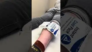 Icing Back Of Leg | Ink-B-Gone