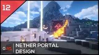 MINECRAFT HOUSE DESIGN | Nether Portal [Architecture showcase]