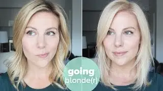 Going From Blonde to Platinum Blonde At the Salon