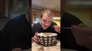 Watch me eat some beans and rice! #dinner #food #eating #mukbang #beansandrice