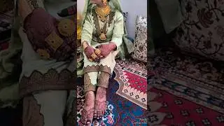 Kashmiri bride mehndi look 🥰 #shorts #ytshorts