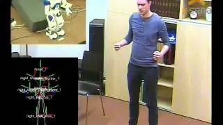 Physical exercise with Nao and Kinect