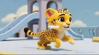 Fast vs Slow | Turtle and Cheetah | Learn Opposites for Kids