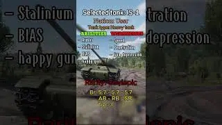 S3E35 Choose your tank! IS-1 #tanks  #warthunder #warthundertank   #fypviral #chooseyourtank #fypシ゚