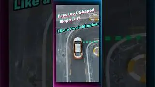 🚗 Pass the L-Shaped Slope Test Like a Pro in Minutes! #qatar #doha