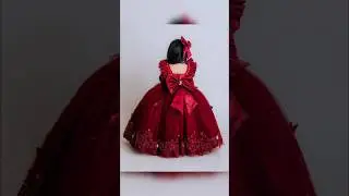 party Wear dresses girls |Baby Girl&rsquo;s Princess Dress Reveal#LittlePrincess#BabyStyle#Dress #trending