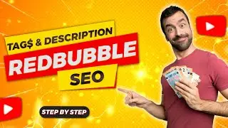 شرح احترافي لكيفية كتابة الكلمات المفتاحية Tags والوصف في Redbubble لتحقيق مبيعات أكثر